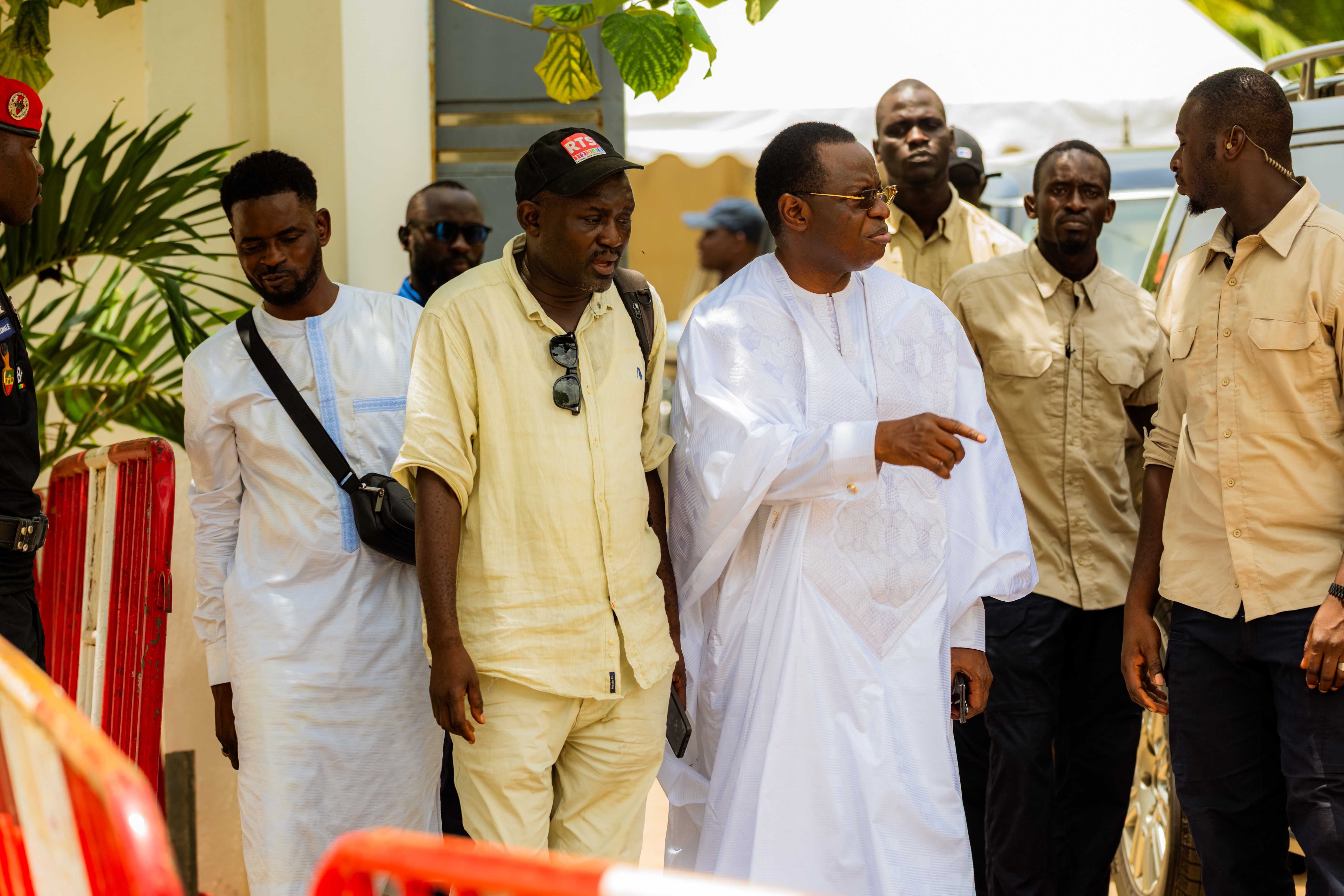 VISITE DU PRÉSIDENT DE LA RÉPUBLIQUE DU SÉNÉGAL À TIVAOUANE