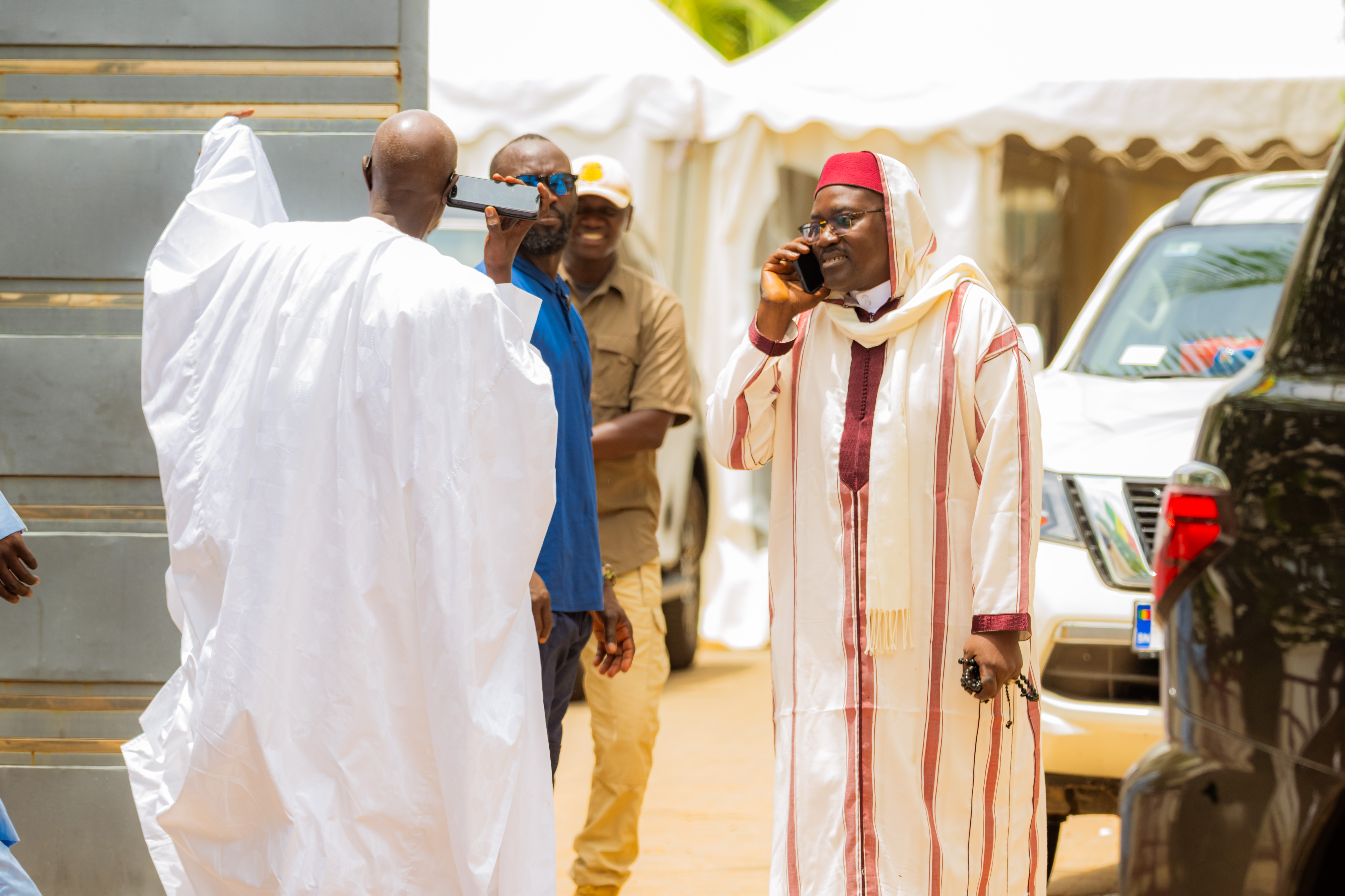 VISITE DU PRÉSIDENT DE LA RÉPUBLIQUE DU SÉNÉGAL À TIVAOUANE